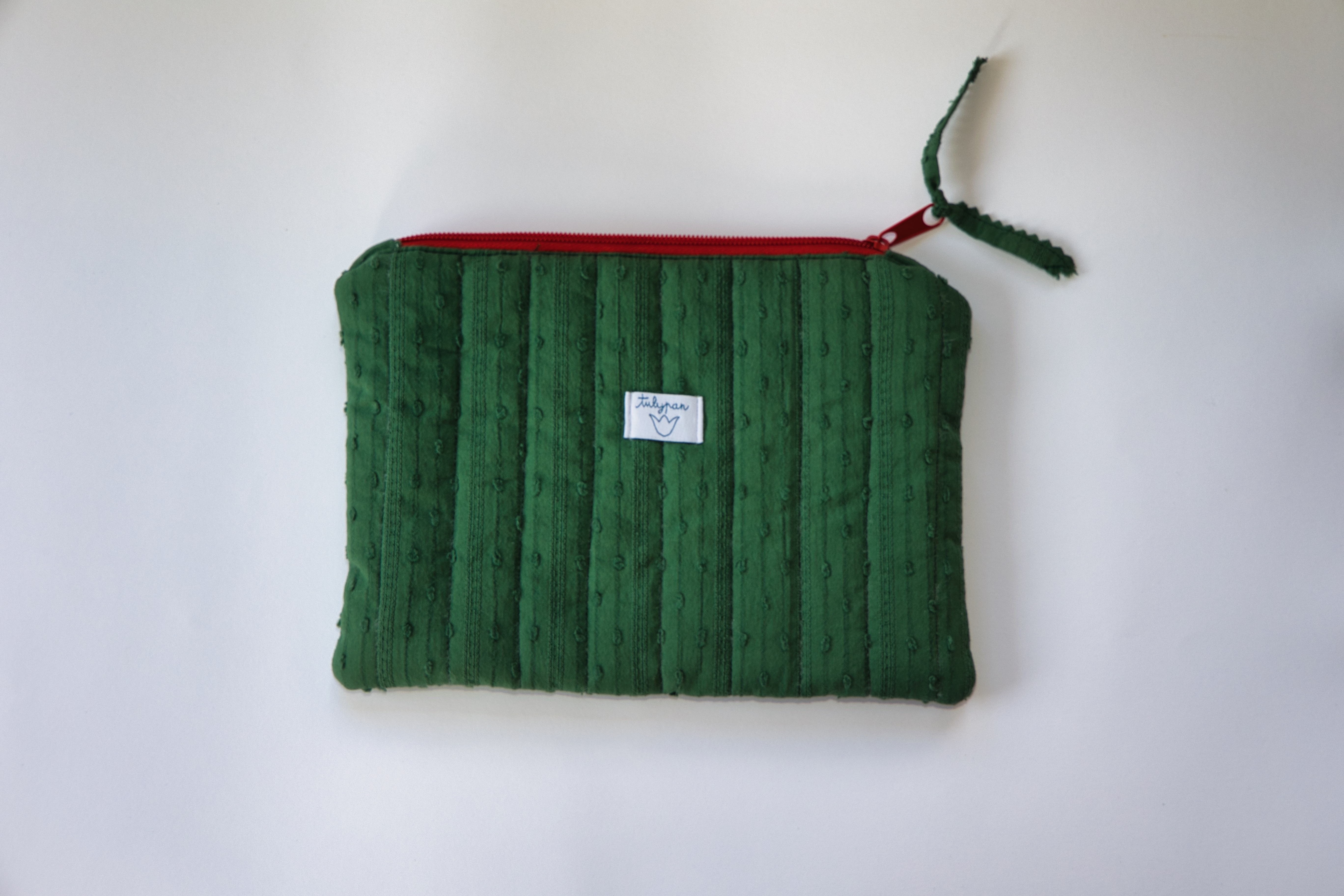 Neceser plano verde