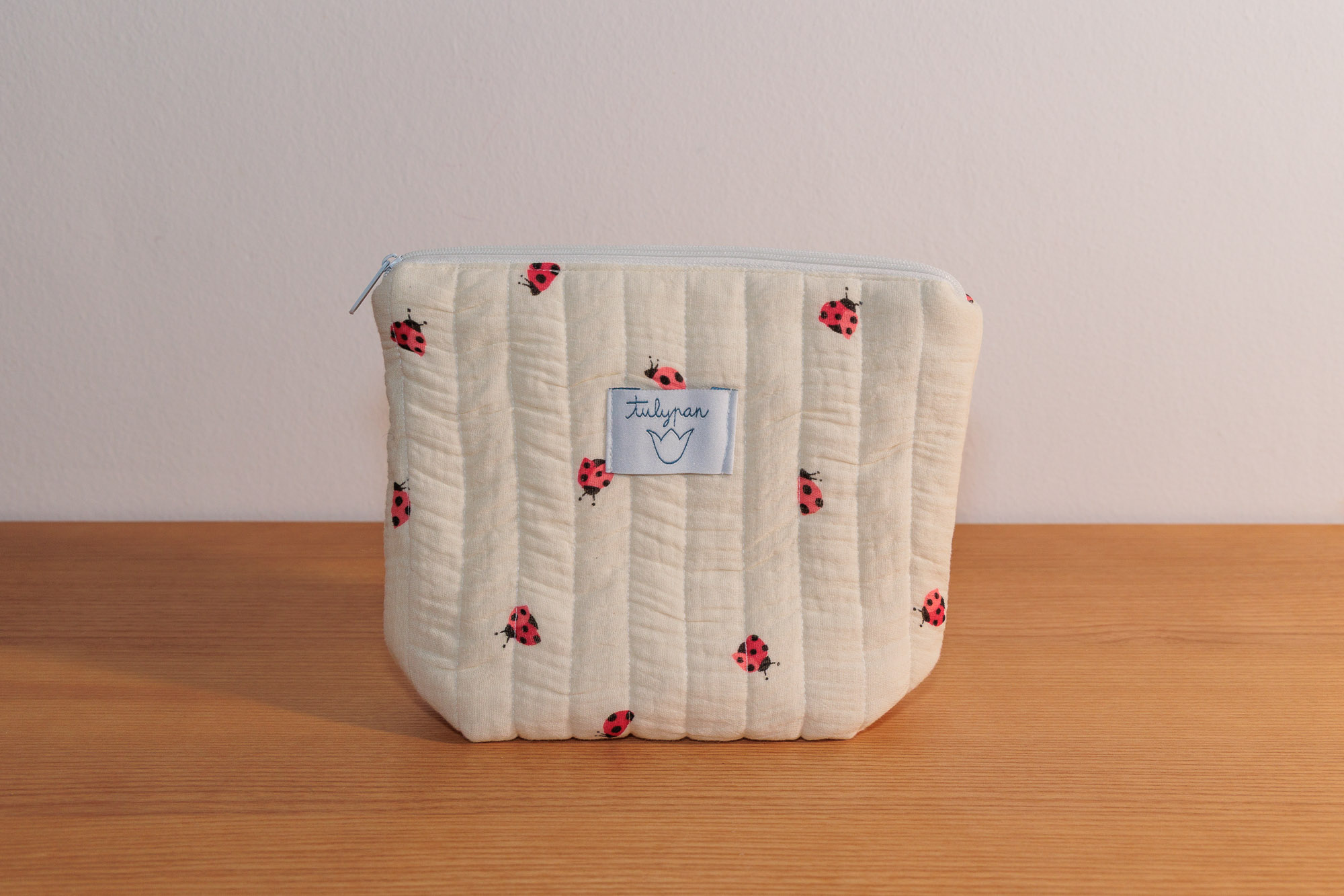 Diaper Toiletry Bag Ladybugs